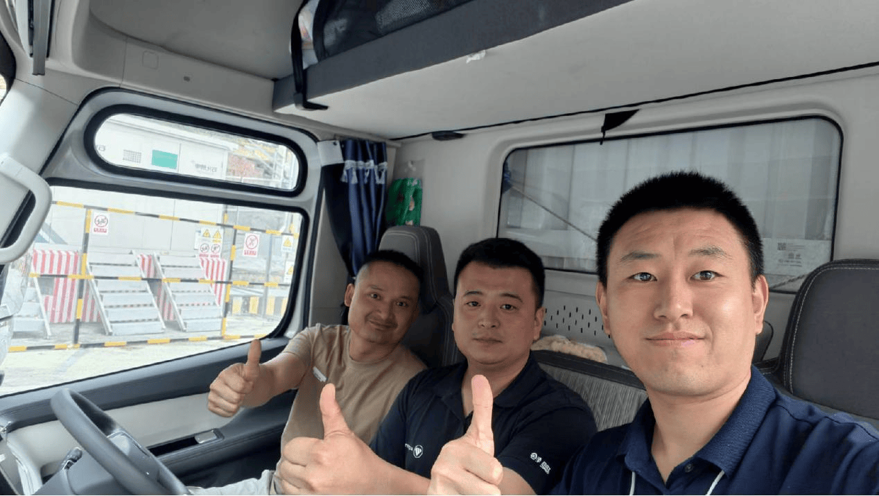 从滴滴司机到货运新兵：容老板的奥铃极电初体验